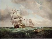 unknow artist, Seascape, boats, ships and warships. 11